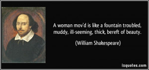 Thick Women Quotes A woman mov'd is like a