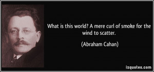 More Abraham Cahan Quotes