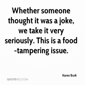 Tampering Quotes