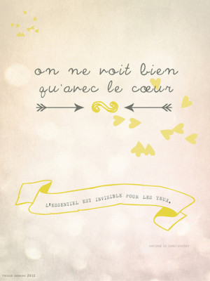 LITTLE PRINCE QUOTES IN FRENCH