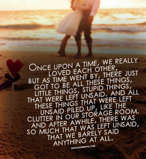 ... said anything at all. ~Movie quotes, Little Manhattan #Sad Quote