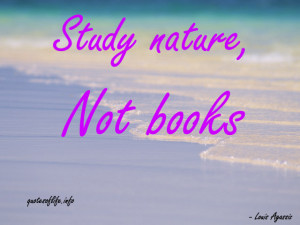 Study Nature quote #2