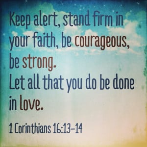 Quotes About Strength And Courage From The Bible