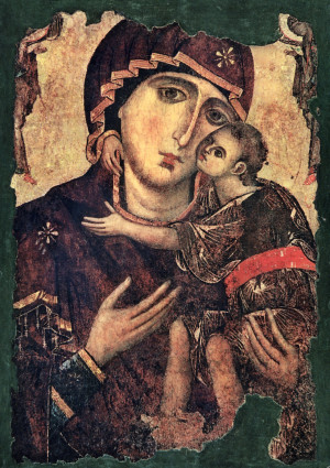 . It is prayer to just look attentively at an icon and let God speak ...