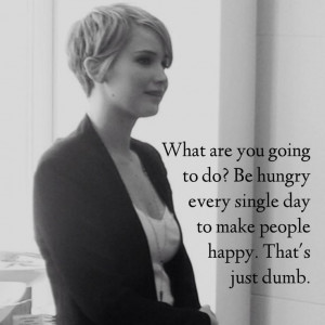 Jennifer Lawrence #quote So true
