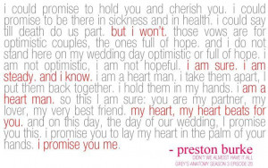 ... Grey’s Anatomy. In the end, it is simple. YOU HAVE TO SAVE YOURSELF