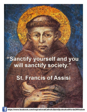 St. Francis of Assisi Quote