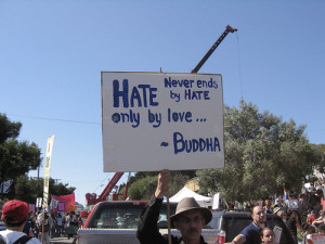 Buddhist Quote – Hate Never Ends By Hate