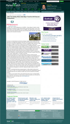 CBS MarketWatch Home Page