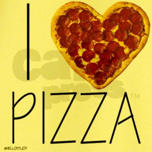 love pizza T-Shirt on CafePress.com