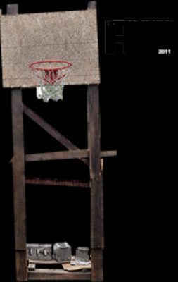 Ghetto Basketball Hoop...