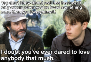 Robin Williams in Good Will Hunting