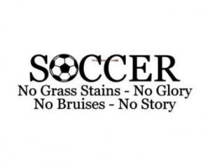 ... Vinyl Wall Decals Wall Decor Wall Stickers Wall Quotes Soccer Player