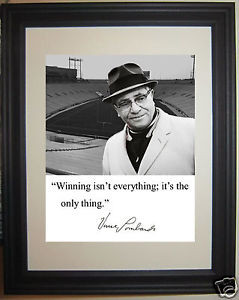 Vince-Lombardi-winning-Quote-Facsimile-Autograph-Framed-Photo-Picture ...
