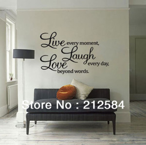 ... Quote-Words-Butterfly-Removable-Vinyl-Wall-Decal-Stickers-Room-Office