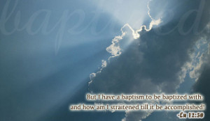 Baptized - Straitened Ecard