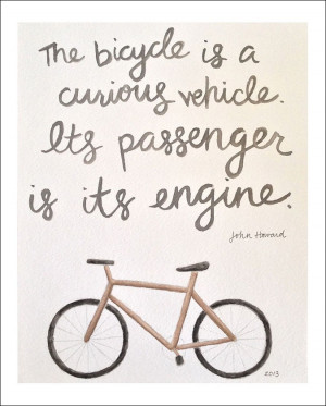 bicycle quote | amy zhang design