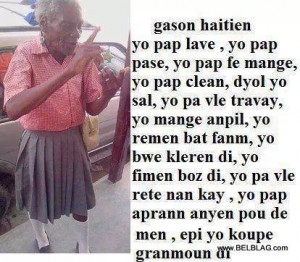 Home Blag Kreyol | Haitian Creole Jokes Blag Toto PHOTO Komik | Funny ...