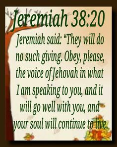 jeremiah 38 20 more prophet book 01 jeremiah bible quotes jesus christ ...