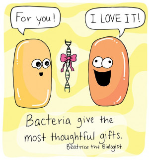 Beatrice the Biologist: Bacterial Gifts