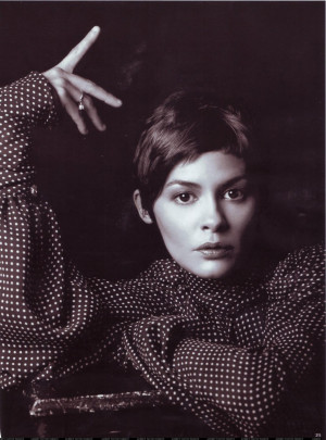 Audrey Tautou – Vogue Germany by Mark Abrahams, November 2006