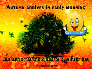 autumn quotes and sayings image