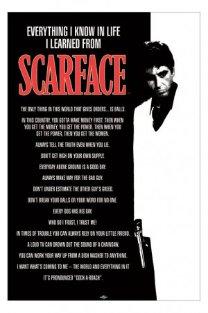 SCARFACE POSTERS, SCARFACE POSTER