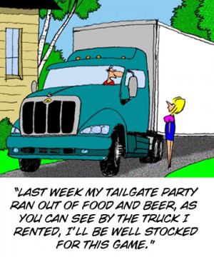 Funny Semi Truck Cartoon