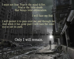 ruins text quotes fearful dune litany against fear 1280x1024 wallpaper ...