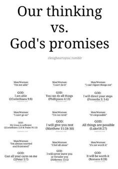 God Promises, God Words, Quotes, Faith, God'S Promise, Jesus, Christ ...