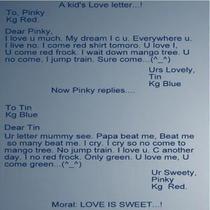 The best love letter ever