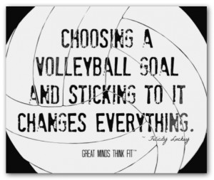 Volleyball Posters with Quotes