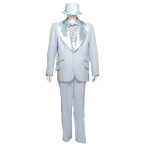 Dumb and Dumber Costume - 1970's Tuxedo - Blue Tuxedo