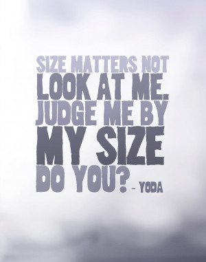 Yoda Stars Wars Funny Quote Poster...12x18. From studiomarshallarts