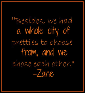 Pretties quote from the Uglies series