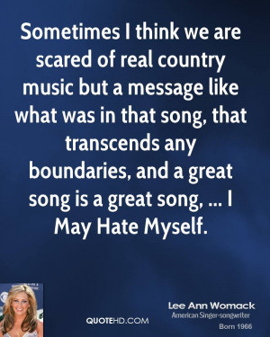 Inspirational Country Song Quotes