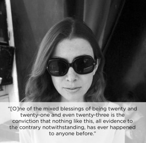 Joan Didion from Slouching Toward Bethlehem (LOVE this entire book!)