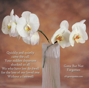 Loss Of A Loved One Poems Inspirational