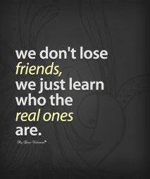 Sad Friendship Quotes | Sad Friendship Quotes - We don't lose friends ...