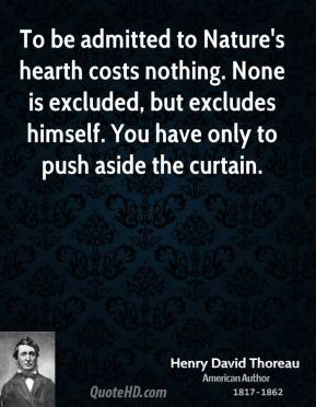 ... excluded, but excludes himself. You have only to push aside the