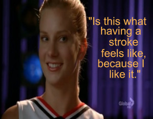 To Santana Glee Quotes Brittany