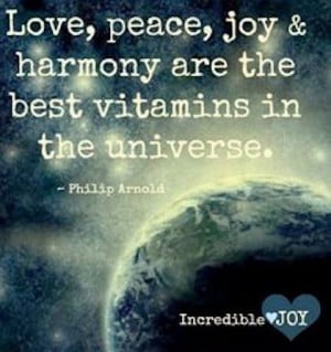 Peace Love And Harmony Wall...