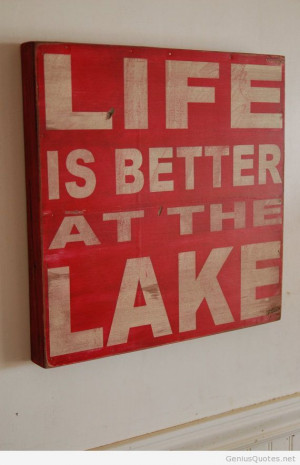 Lake wall quote for summer 2014