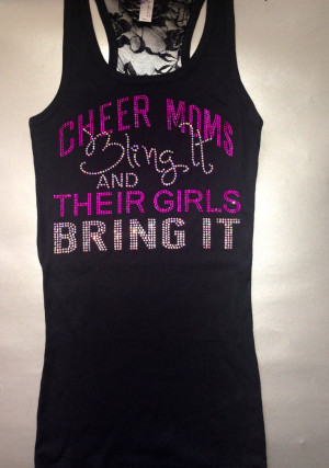 Cute Cheer Shirts Ladies cheer mom shirt.