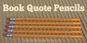 These photos are our Narnia pencils . You can create these for any ...