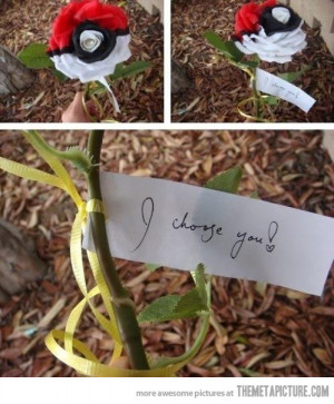 Funny photos funny Pokemon flower I choose you