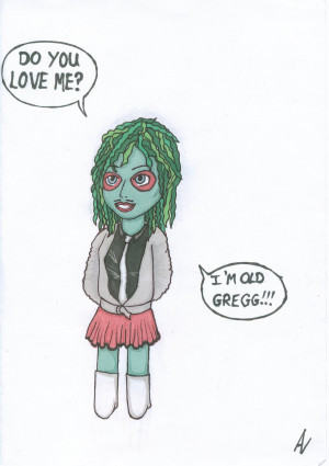 Old Gregg Mighty boosh: old gregg