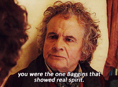 ... LOTR Frodo Baggins Elijah Wood :') mine [4] bilbo baggins Ian Holm