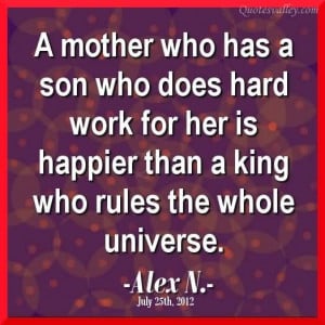 Back > Quotes For > Mother And Son Quotes And Sayings