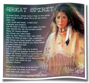 Things Care About Great Spirit